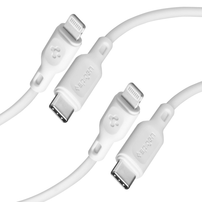 KABEL SPIGEN DURASYNC MFI LIGHTING CABLE 2-PACK 100CM WHITE