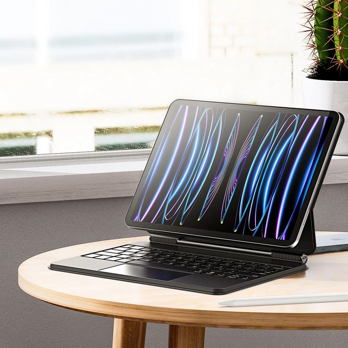 Etui z klawiaturą Bluetooth Dux Ducis (Seria MK) do Apple iPad Air 4/5/iPad Pro 11 (2018/2020/2021/2022) - czarna