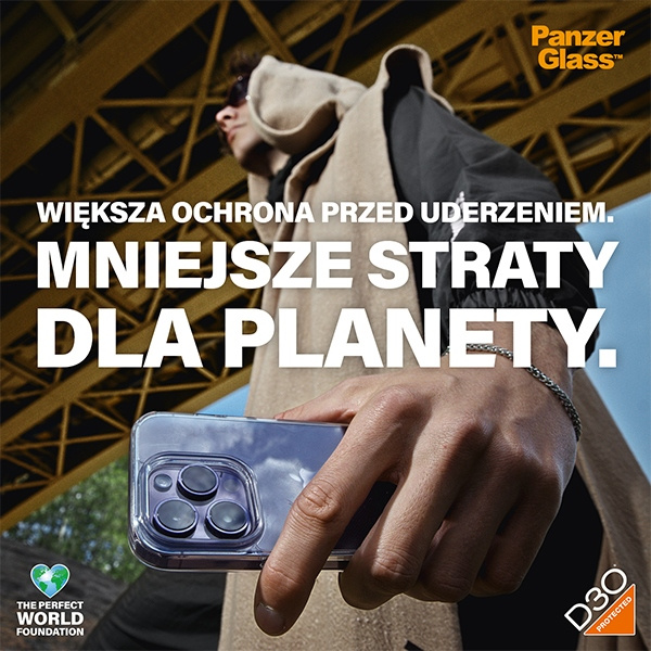 PanzerGlass HardCase iPhone 15 Plus /14 Plus 6.7" D3O 3xMilitary grade transparent 1174