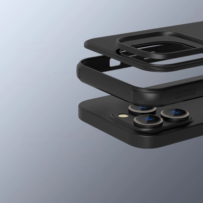 Nillkin Super Frosted Shield Pro Magnetic Case etui iPhone 14 Pro z MagSafe magnetyczne niebieski