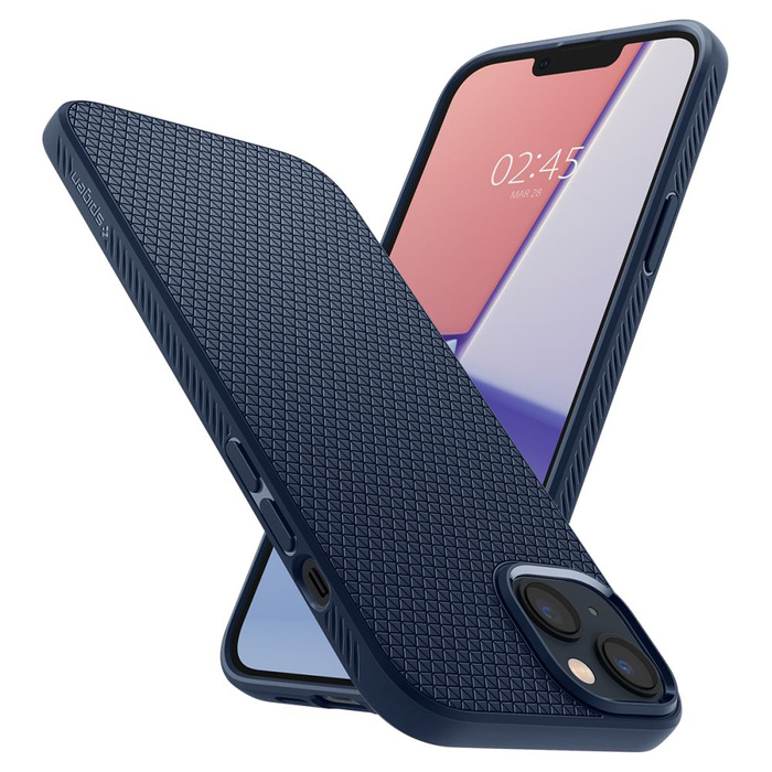 Etui Spigen Liquid Air iPhone 14 Plus Navy Blue