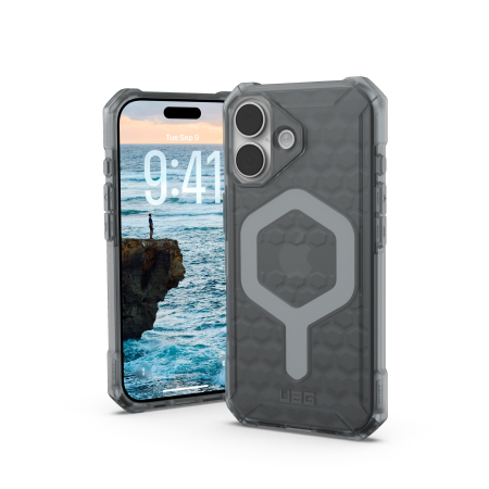 UAG Essential Armor MagSafe - etui do iPhone 17 kompatybilne z MagSafe (ash)