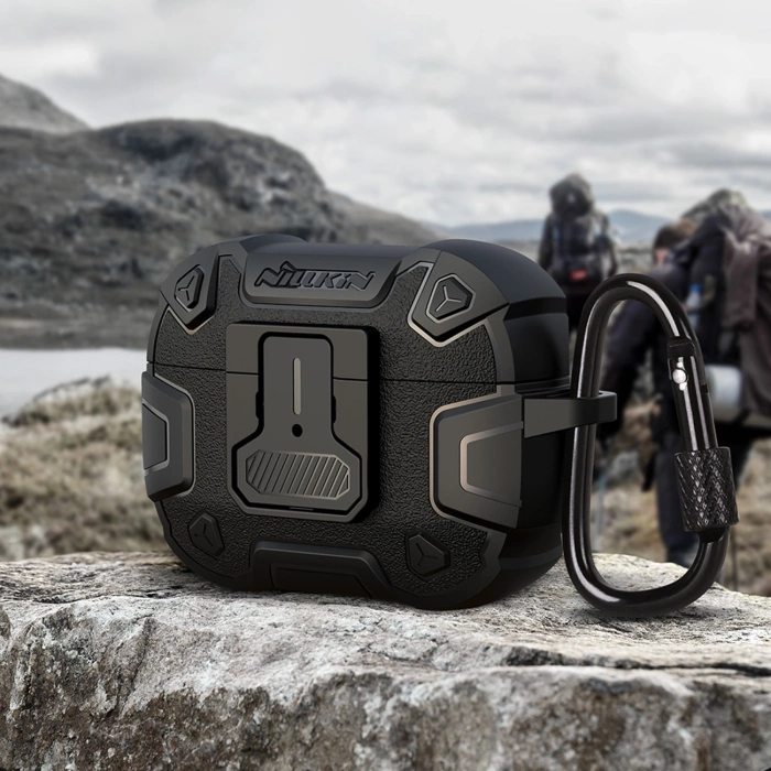 Nillkin Bounce Pro Case etui do AirPods Pro 2 pancerny pokrowiec na słuchawki zielone