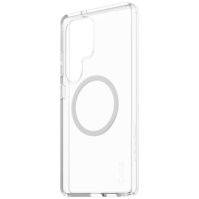 Etui CARE by PanzerGlass Flagship Urban   Combat White QI do Samsung Galaxy S25 Ultra przezroczysty
