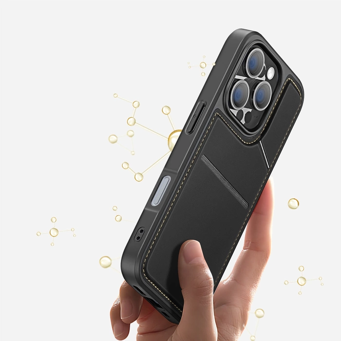 Etui Dux Ducis Rafi II Mag z MagSafe na iPhone 16 Pro - czarne