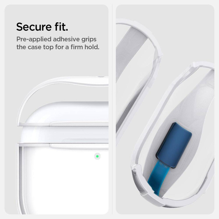 ETUI SPIGEN ULTRA HYBRID APPLE AIRPODS 4 JET WHITE