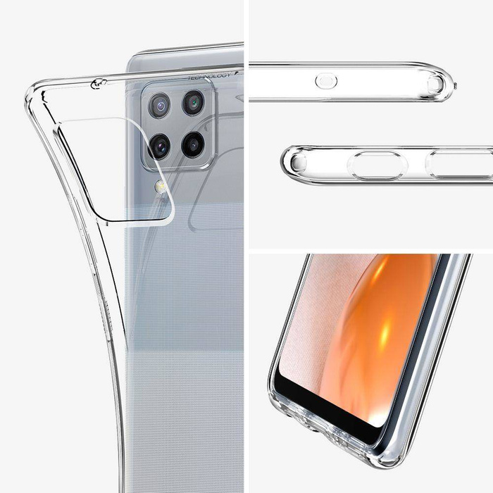 Etui SPIGEN Galaxy A42 5G Liquid Crystal Clear Przeźroczyste Case
