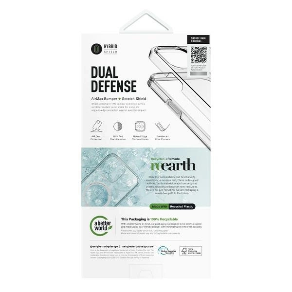 Etui UNIQ Clario iPhone 16 6.1" Magclick Charging przeźroczysty/lucent clear