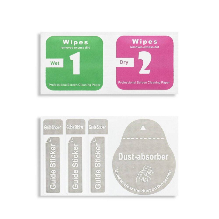 Szkło hartowane do iPhone 13 / 13 PRO / 14 / 16e (SE 4 2025) (full glue) Blue Star 5D czarne