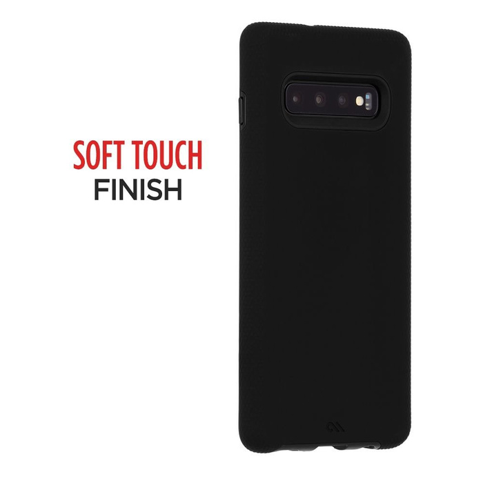 Etui Samsung Galaxy S10+ Plus Case-Mate Tough Grip Czarny Przezroczysty Pokrowiec 