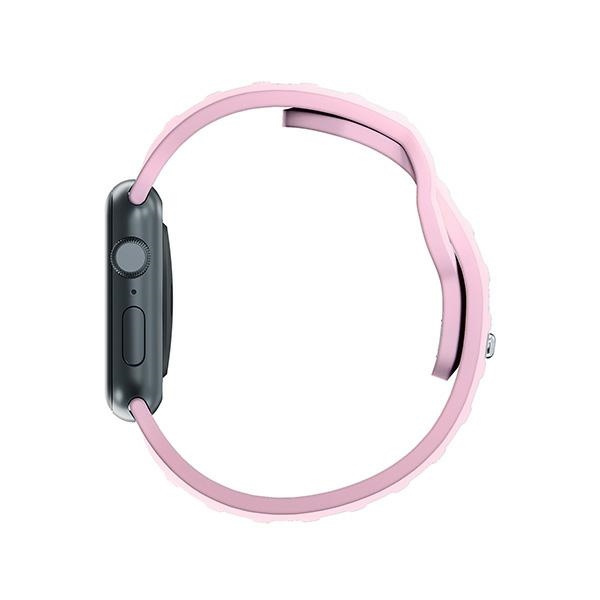 3MK Silicone Watch Strap Powder Pink dla Apple Watch 42/44/45/49 mm