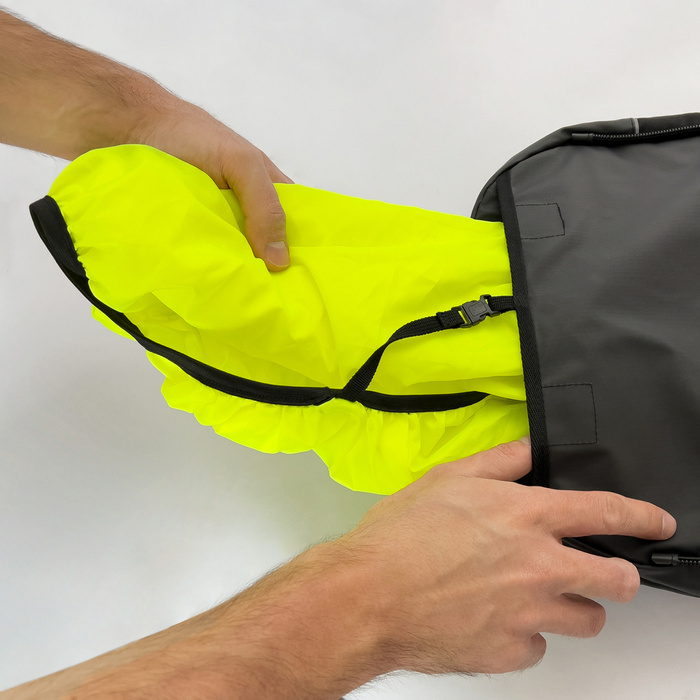 Wozinsky torba rowerowa podwójna plecak 2w1 30l czarna (WBB30BK)