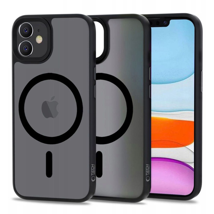 Etui Tech-protect Magmat Magsafe iPhone 11 Matte Black