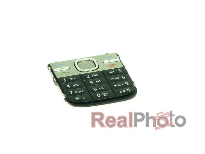 Obudowa NOKIA C5 Oryginał Komplet Grade C Czarna/Srebrna