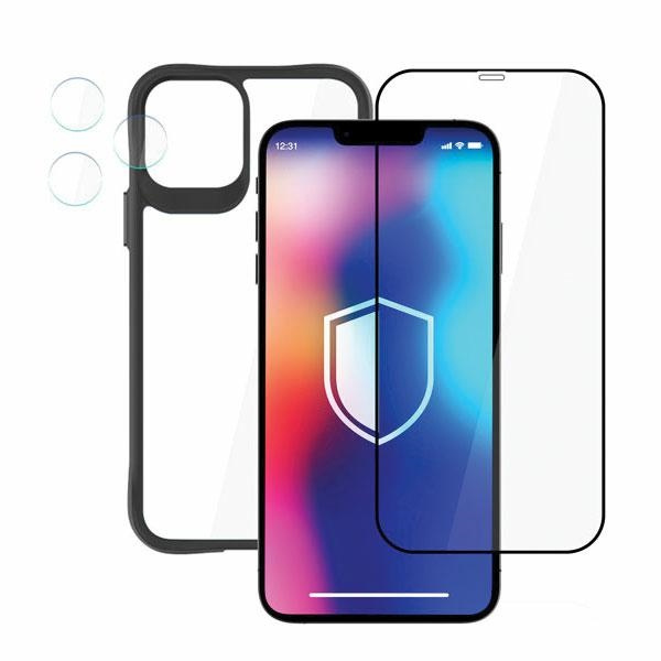 Etui 3mk Comfort Set 4in1 iPhone 11 Pro Max 6.5"  Zestaw Akcesoriów Ochronnych 4w1 Case