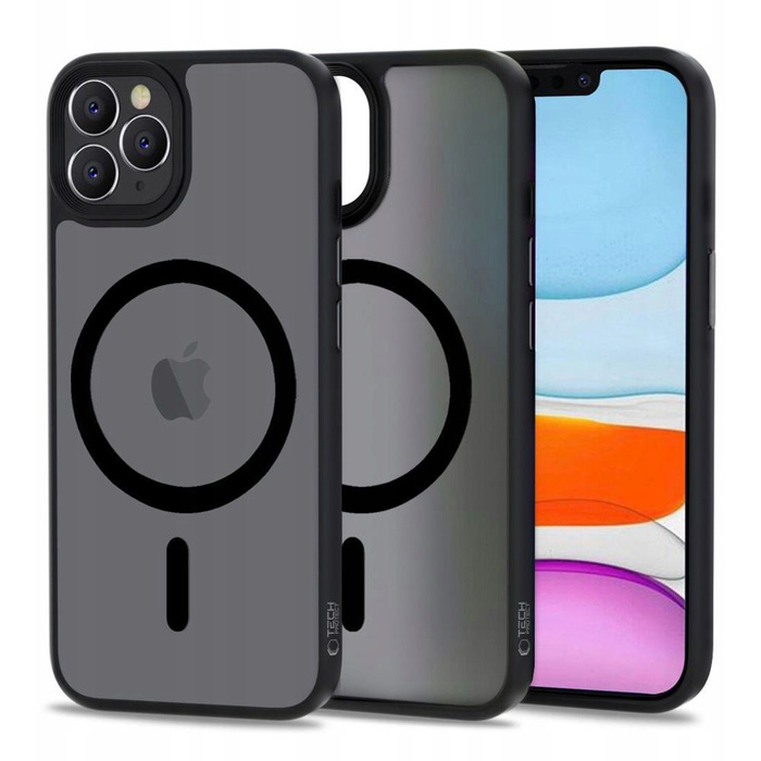 Etui Tech-protect Magmat Magsafe iPhone 11 Pro Max Matte Black