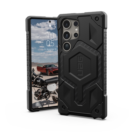 Etui UAG Monarch Pro - obudowa ochronna do Samsung Galaxy S24 Ultra 5G z wbudowanym modułem magnetycznym (carbon fiber) Case