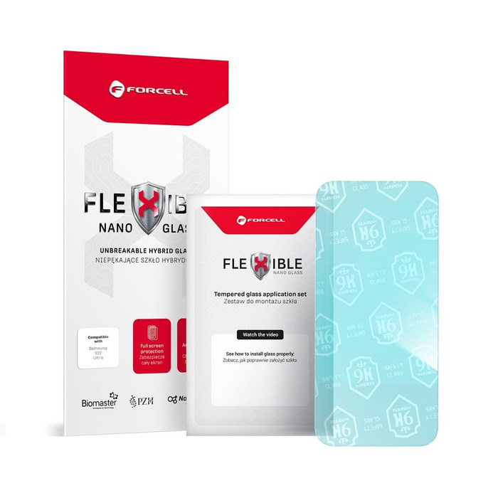 Szkło hybrydowe do iPhone 15 PRO MAX Forcell Flexible Nano Glass
