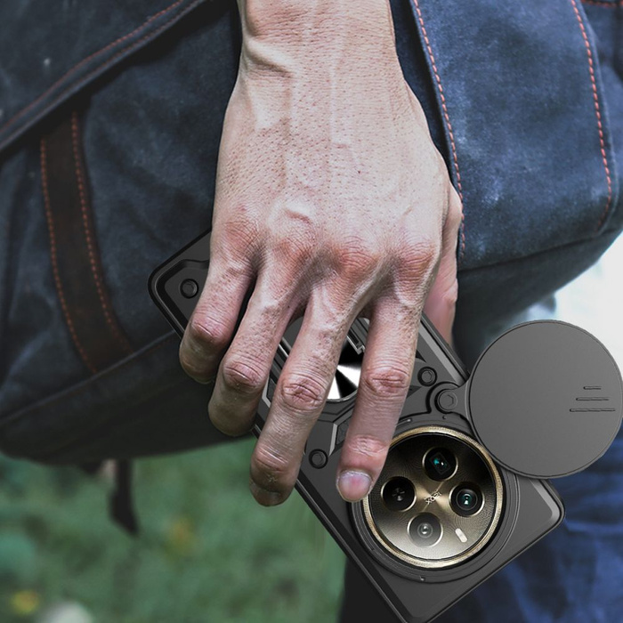 Etui Tech-protect Camshield Pro Realme 12 Pro 5g / 12 Pro+ Plus 5g Black