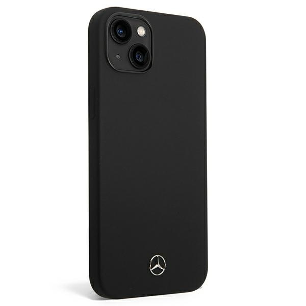 Etui Mercedes MEHMP14MSILBK iPhone 14 Plus 6,7" czarny/black hardcase Silicone Magsafe