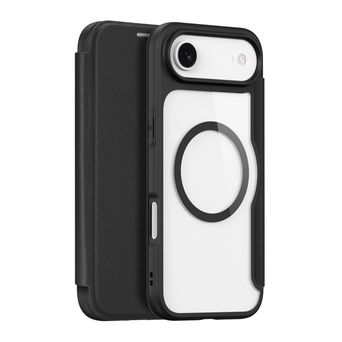 Etui Dux Ducis iPhone 17 Air Skin X Pro z portfelem MagSafe Czarne