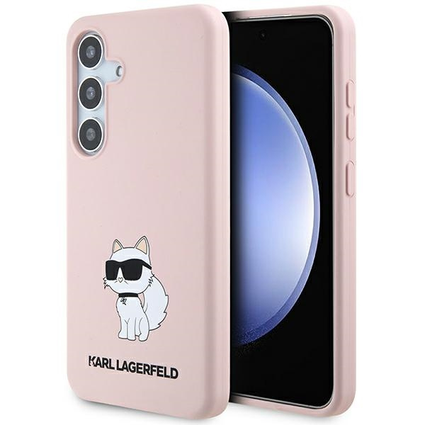 Etui Karl Lagerfeld KLHCS24SSNCHBCP S24 S921 hardcase różowy/pink Silicone Choupette Case