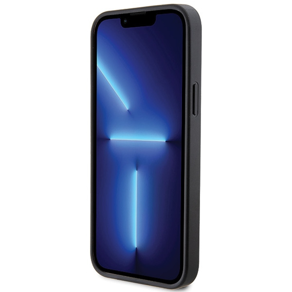 Etui Guess GUHCP13XHG4SGK iPhone 13 Pro Max 6.7" czarny/black hardcase Glitter Script Big 4G Case