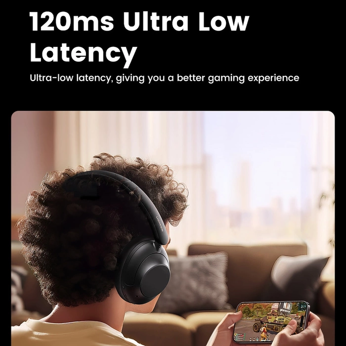 Słuchawki bezprzewodowe UGREEN HP202 HiTune Max5 Hybrid ANC (czarne)