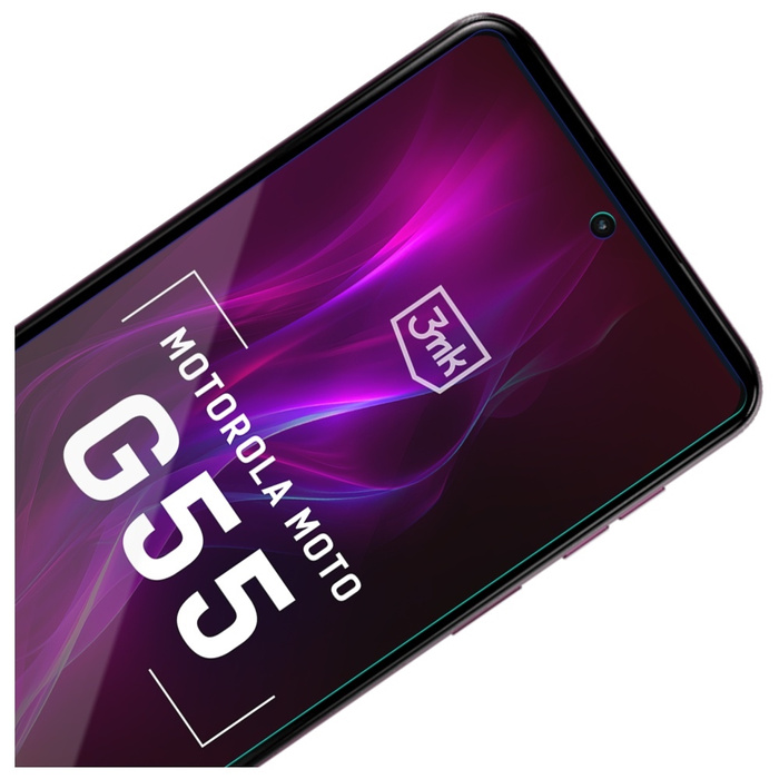 Szkło hybrydowe 3MK Motorola Moto G55 5G FlexibleGlass