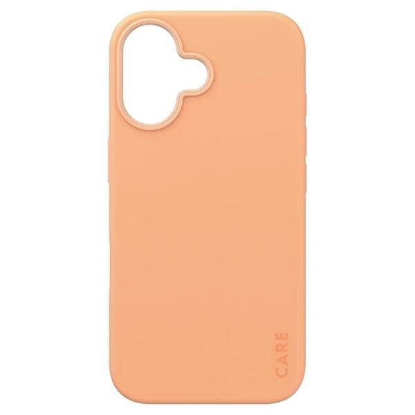 Etui CARE by PanzerGlass Fashion Case iPhone 16 6.1" brzoskwiniowy/peachy MagSafe 1389