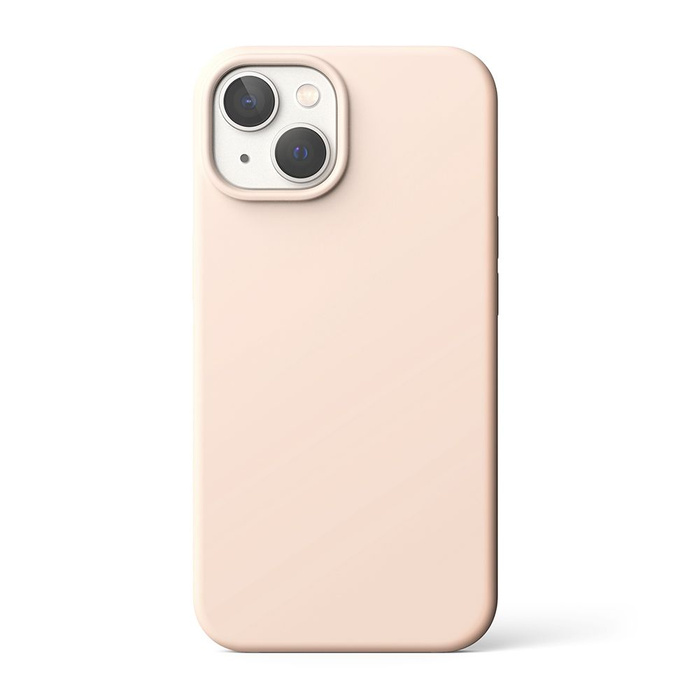 ETUI RINGKE SILICONE IPHONE 14 PLUS PINK SAND