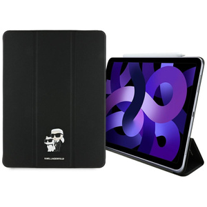 Karl Lagerfeld KLFC13RM24SAKCK iPad Air   13" 2024 Book Cover czarny/black Saffiano Magnetic Karl &Choupette