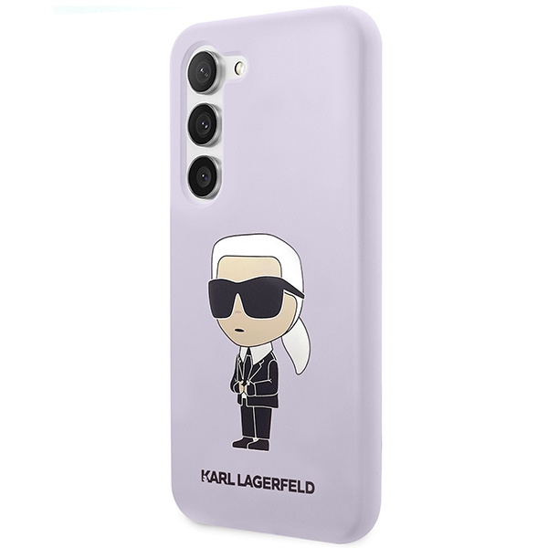 Etui Karl Lagerfeld Silicone Nft Ikonik - Etui Samsung Galaxy S23 (fioletowy) Case