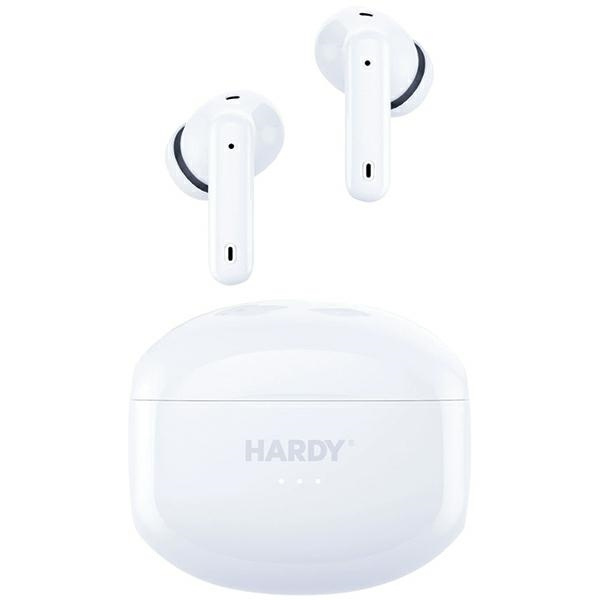 3MK Hardy LifePods Pro słcuhawki bezprzewodowe Bluetooth 5.3 ANC białe/white