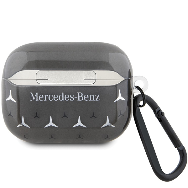 Etui Mercedes MEAP28DPMGS AirPods Pro 2 cover czarny/black Large Star Pattern Case