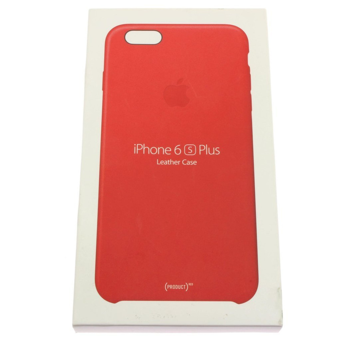 Etui iPhone 6S Plus Apple Leather Case Oryginalne MKXG2ZM/A Red Nowy