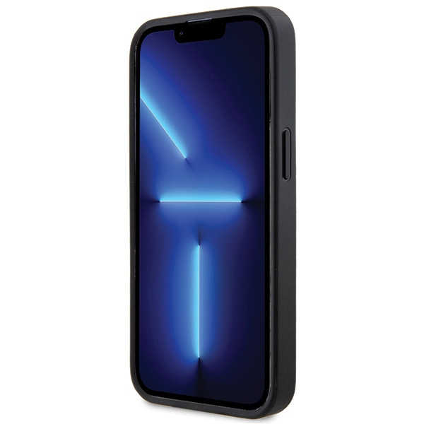 Etui Guess GUHCP13LHG4SGK iPhone 13 Pro / 13 6.1" czarny/black hardcase Glitter Script Big 4G Case