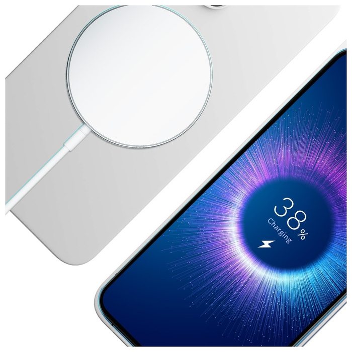 Etui 3MK Hardy MagSilicone do Apple      iPhone 15 Pro Max srebrny