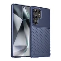 Thunder Case etui do Samsung Galaxy S25 Ultra silikonowy pancerny pokrowiec - niebieskie