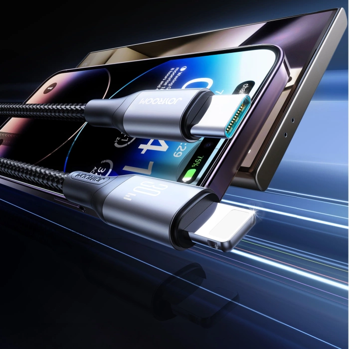 Kabel Joyroom S-A28 Flash Series 30W USB-C - Lightning 1m - czarny