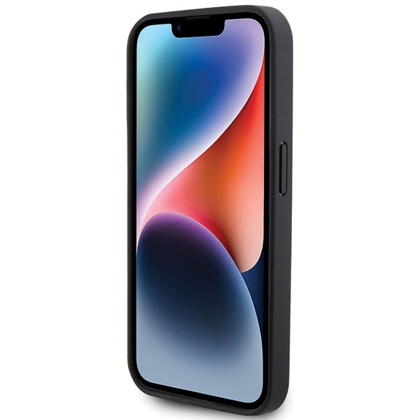 Etui Ferrari FEHCP15LRDUK iPhone 15 Pro 6.1" czarny/black hardcase Quilted Metal Logo Case