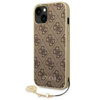 Etui GUESS Apple iPhone 14 Plus 4G Charms Collection Brązowy Hardcase