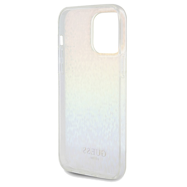 Etui Guess GUHCP13XHDECMI iPhone 13 Pro Max 6.7" wielokolorowy hardcase IML Faceted Mirror Disco Iridescent Case