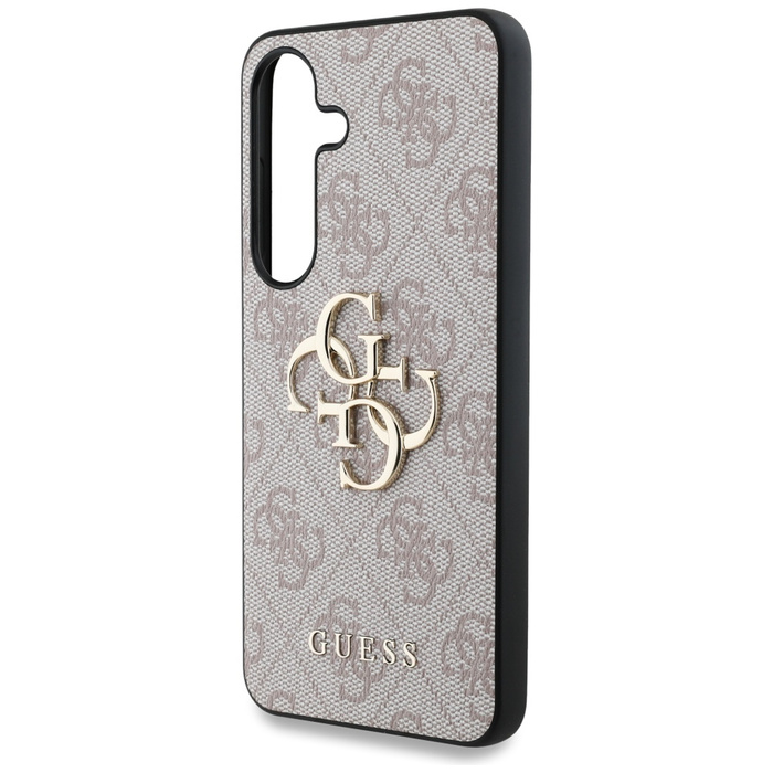 Etui Guess Big 4G Logo Classic Logo do    Samsung Galaxy S25+ różowy