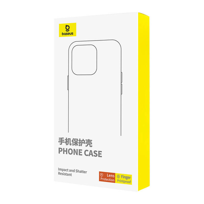 Etui iPhone 15 Pro Baseus SkyRing Magnetic ze stojakiem + szkło hartowane i zestaw czyszczący (czarny)