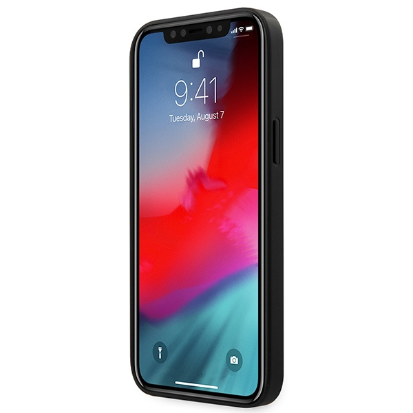 Etui FERRARI Apple iPhone 12 Pro Max On Track Perforated Czerwony Hardcase