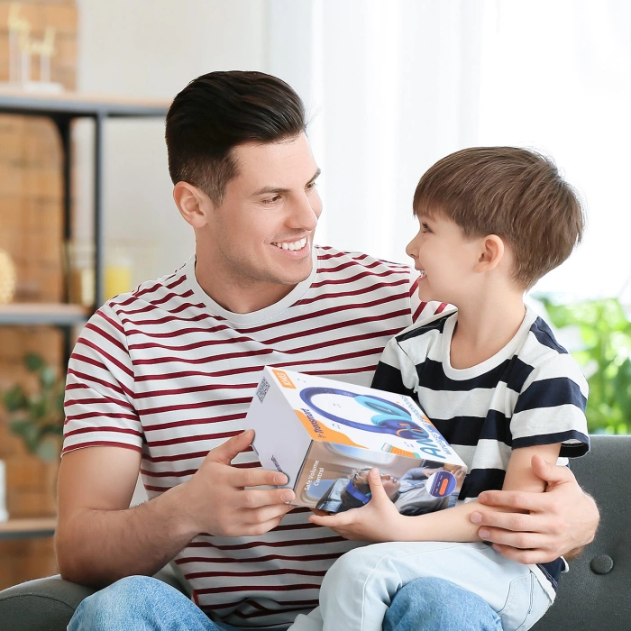 Słuchawki bezprzewodowe Tronsmart KH03 z ANC, dla dzieci, bezpieczne - niebieskie