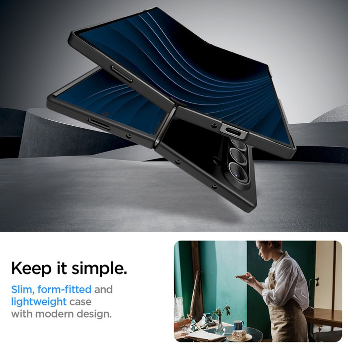 ETUI SPIGEN AIRSKIN SAMSUNG GALAXY Z FOLD 6 BLACK