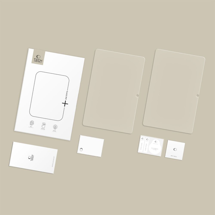 SZKŁO HARTOWANE TECH-PROTECT GLASS FIT+ 2-PACK GALAXY TAB S11 11.0 CLEAR