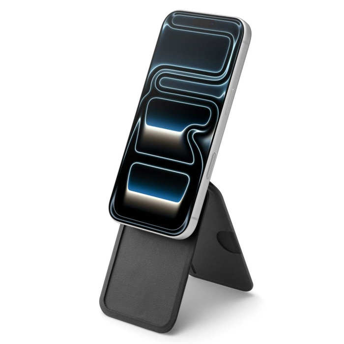 PORTFEL MAGSAFE SPIGEN S314-2 SLIM FOLD UNIWERSALNY CARD HOLDER CZARNY